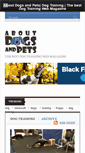 Mobile Screenshot of aboutdogsandpets.com